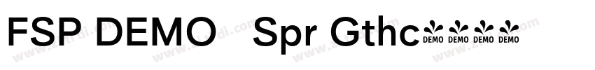 FSP DEMO   Spr Gthc字体转换